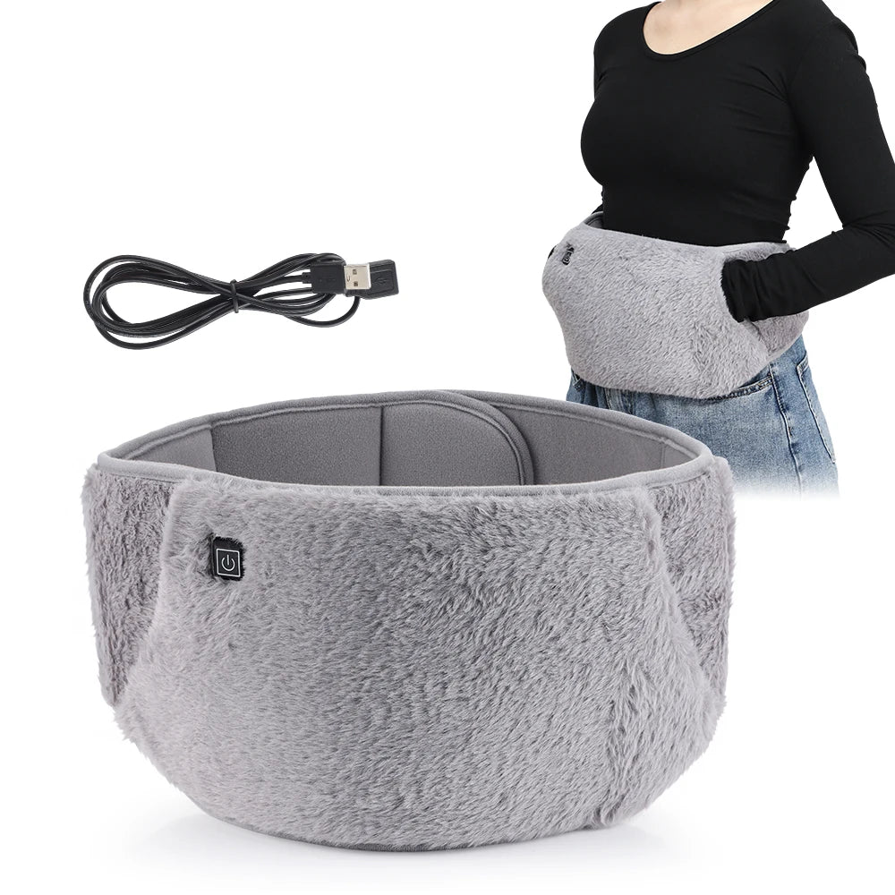3 Levels Electric Hand Waist Pad USB Recharging Abdominal Warmer