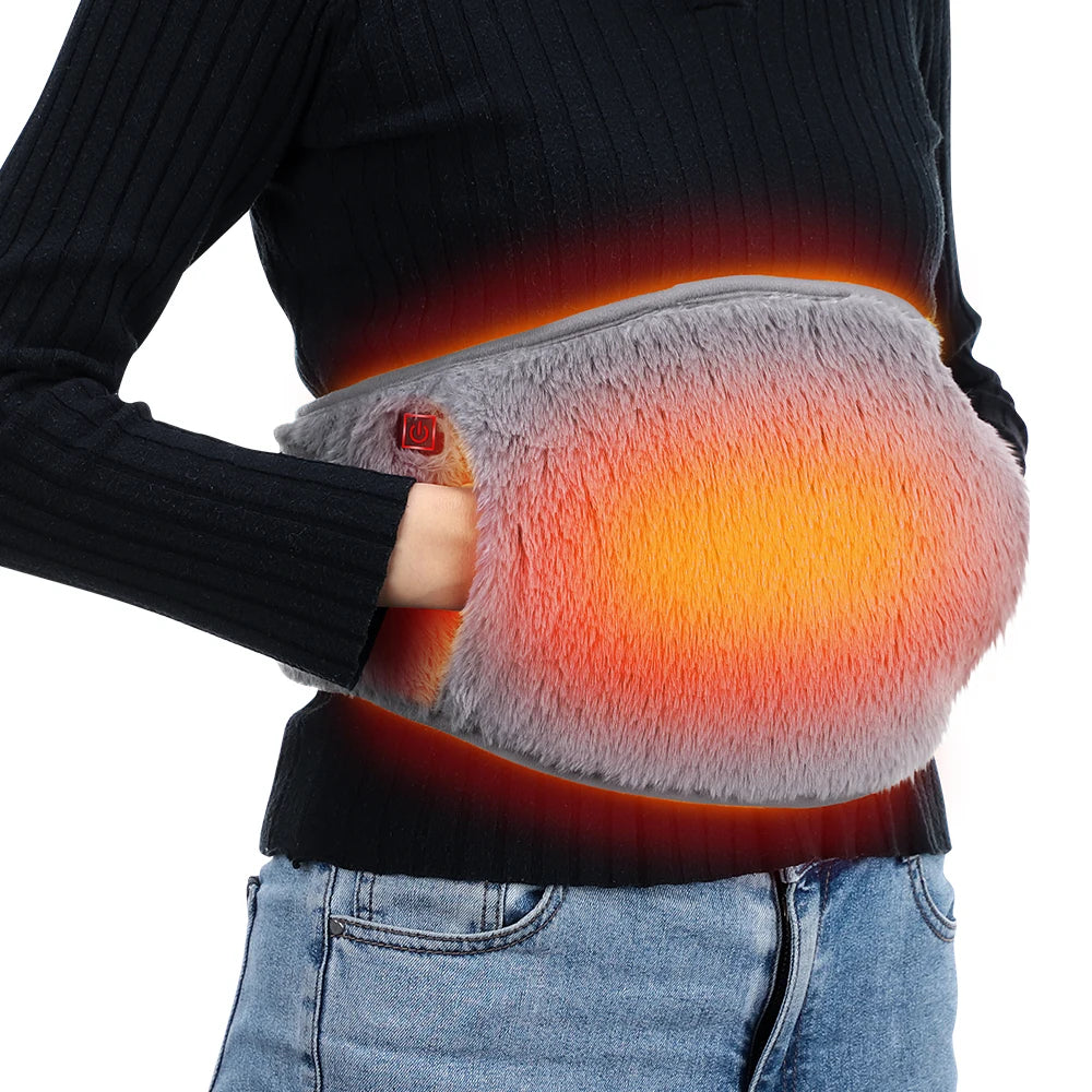 3 Levels Electric Hand Waist Pad USB Recharging Abdominal Warmer